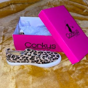 Corkys’ Leopard Print Sneakers